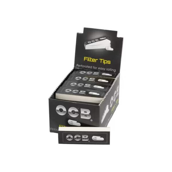 OCB filter tips 59x18 mm, BOX 25 Stk.